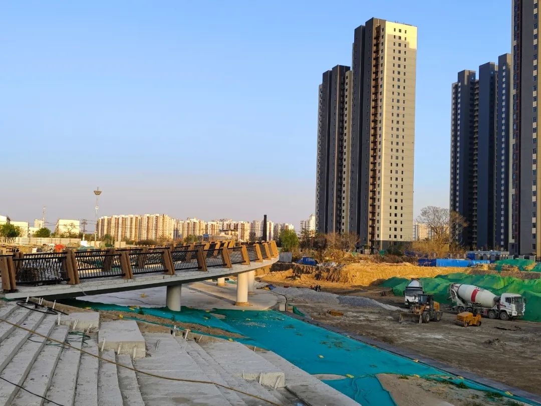 4月15日，如灵动纽带的保定环城水系二期施工现场有多震撼？  第3张