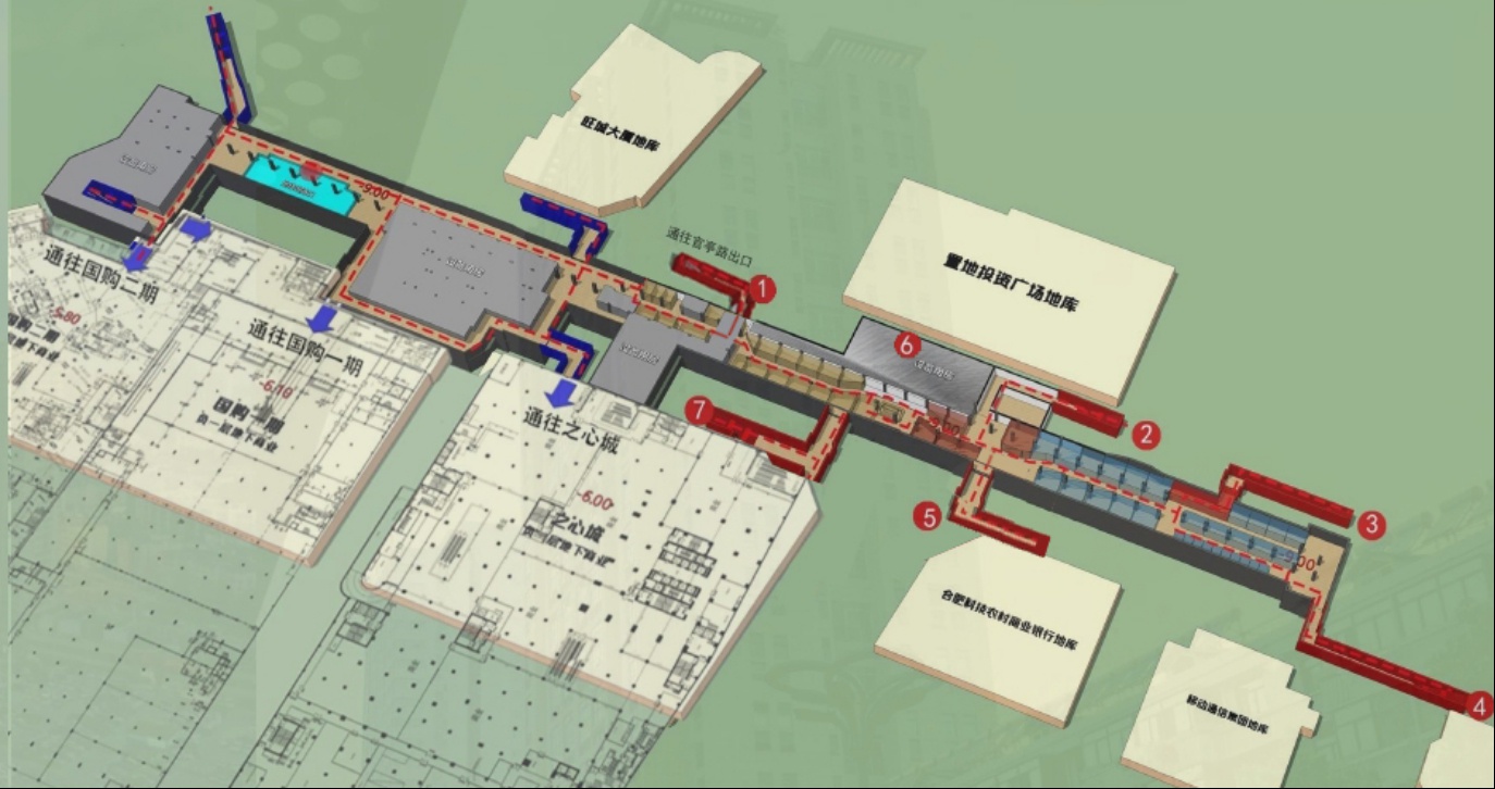 合肥三里庵站改造竣工，10个出入口助力商圈焕新！你的出行将有何改变？  第3张
