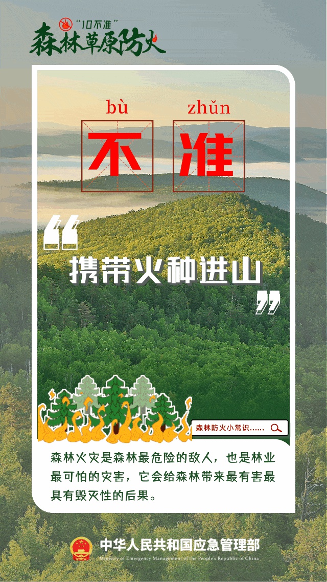 秋季森林草原火灾高发！这些防灭火知识你知道吗？  第3张
