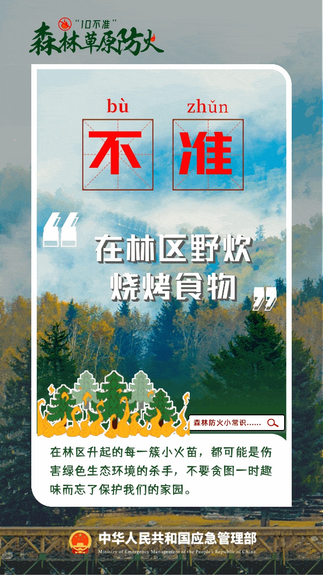 秋季森林草原火灾高发！这些防灭火知识你知道吗？  第5张