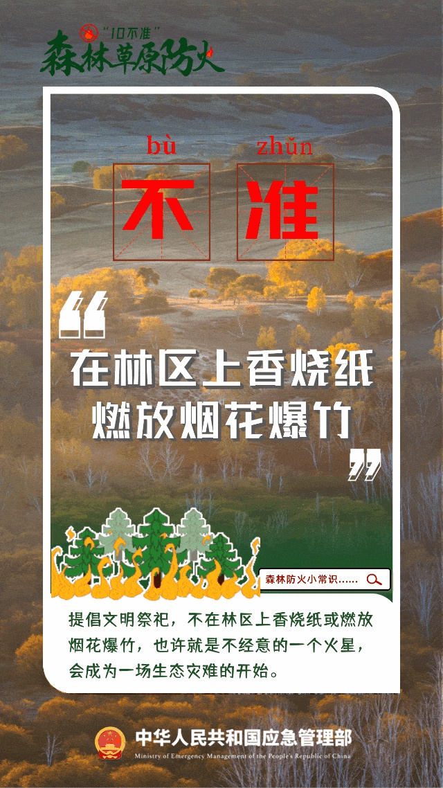 秋季森林草原火灾高发！这些防灭火知识你知道吗？  第6张