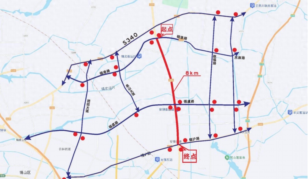 锡东大道集中养护工程来袭！2025年施工时间确定？遇雨顺延咋回事