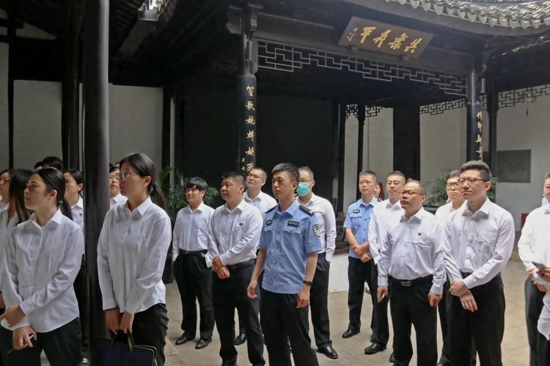 法院干警踏访况公祠，沉浸式廉政课堂领悟清廉真谛？  第1张