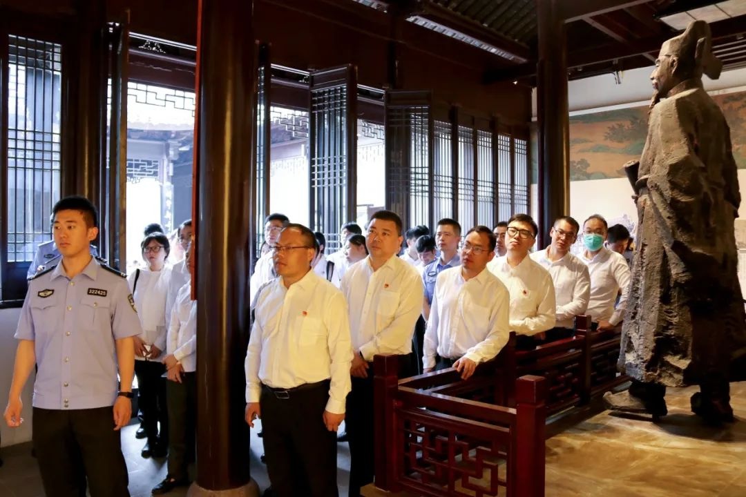法院干警踏访况公祠，沉浸式廉政课堂领悟清廉真谛？  第2张
