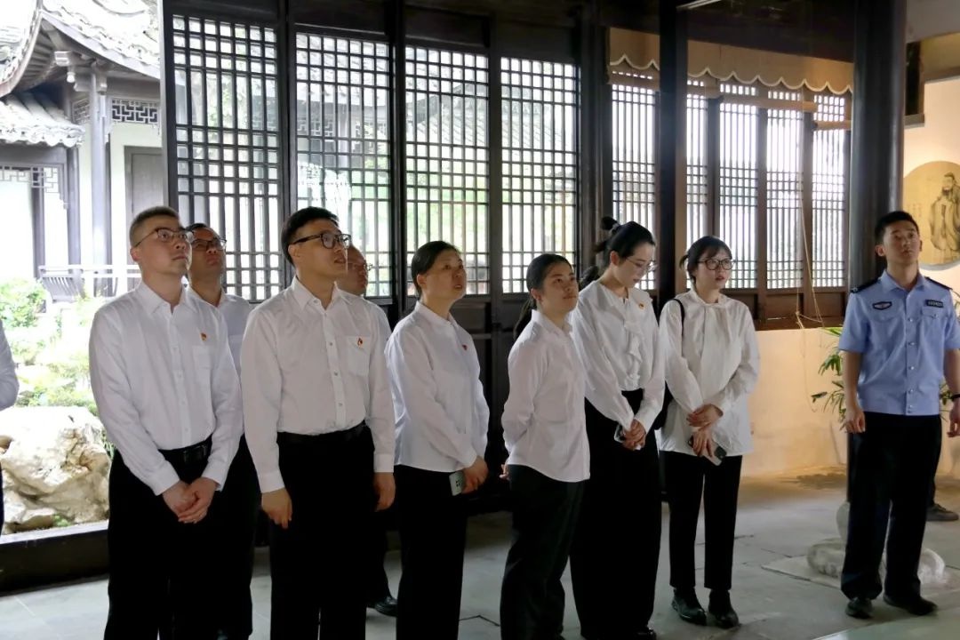 法院干警踏访况公祠，沉浸式廉政课堂领悟清廉真谛？  第3张
