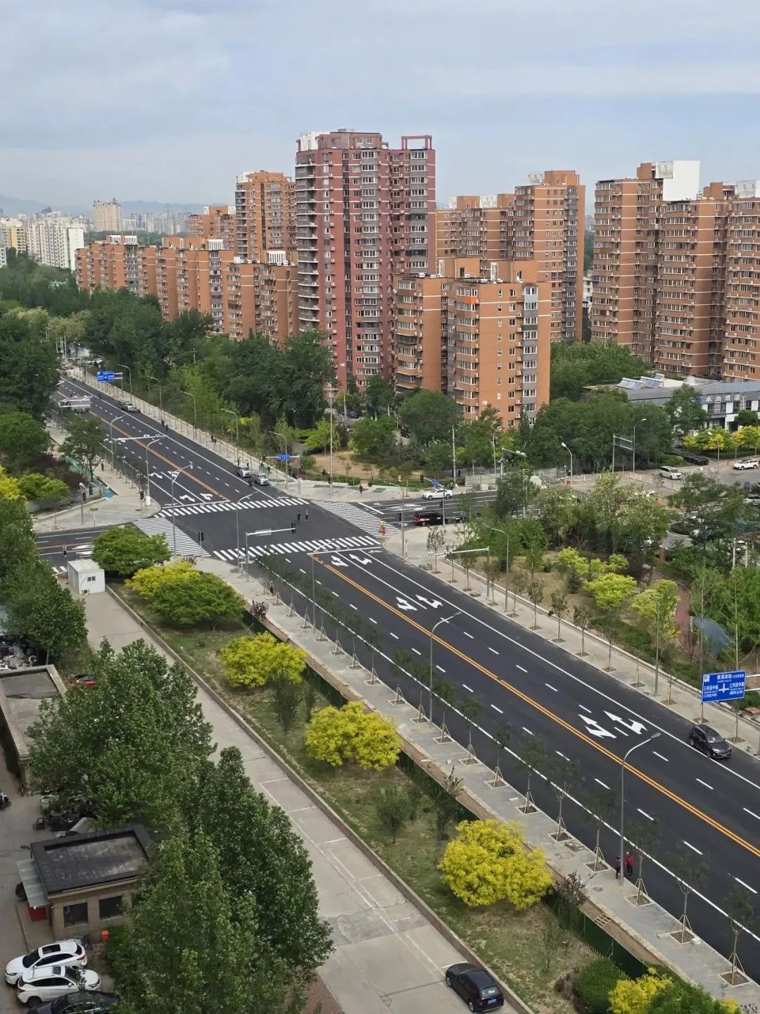 朝阳区黄渠南街500米断头路通车！周边居民绕行距离竟能减少60%？  第5张