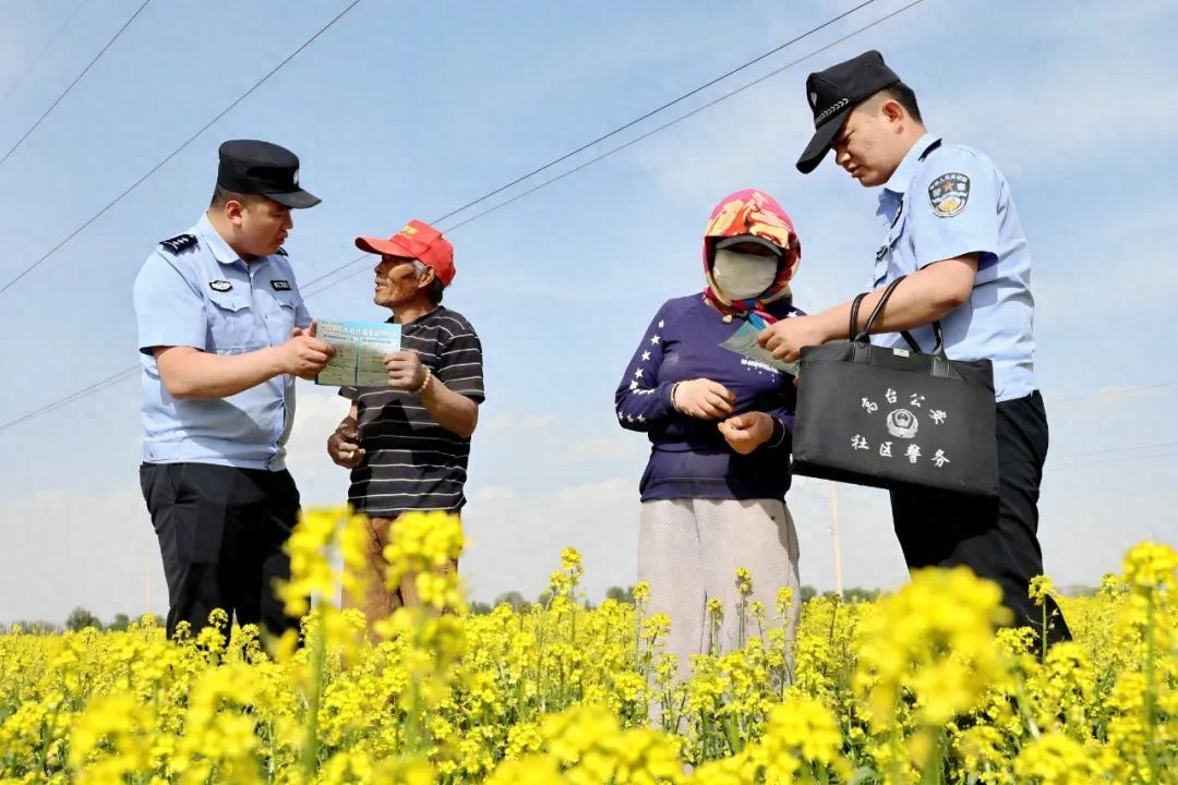 五月甘肃公安忙啥？送安全进田间地头，反诈宣传超硬核