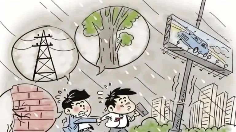 大风天气安全指南！门窗、高空坠物、用火用电安全你都注意了吗？  第3张
