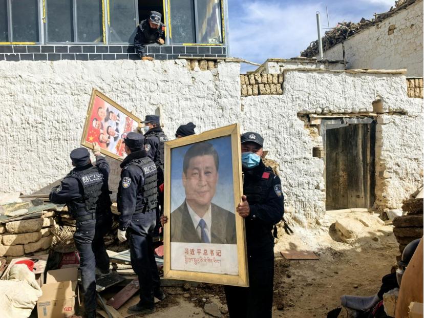 惊险！31户危房家具空中搬运，你敢想象这样的救援场景吗？  第2张