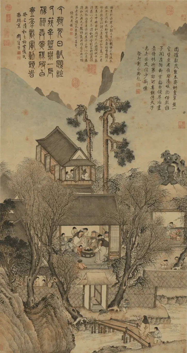 天津博物馆重磅展览！明清画境中的众生百态，你绝对不能错过