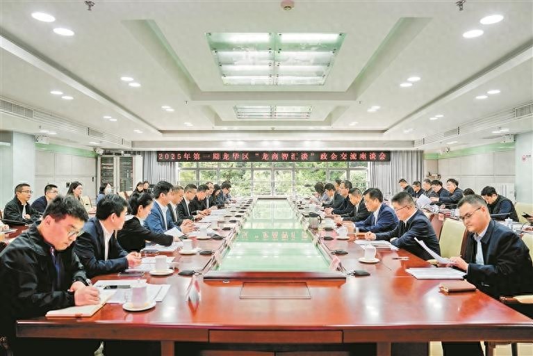 龙华区政企座谈会：科技创新浪潮下，企业未来发展新路径何在？  第1张