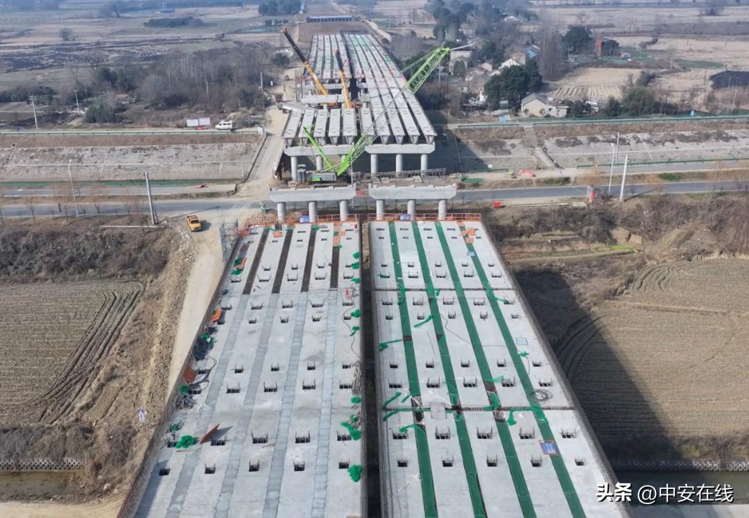2025年通车在即！G4222和县至襄阳高速公路肥西段建设进度过半，你期待吗？  第2张