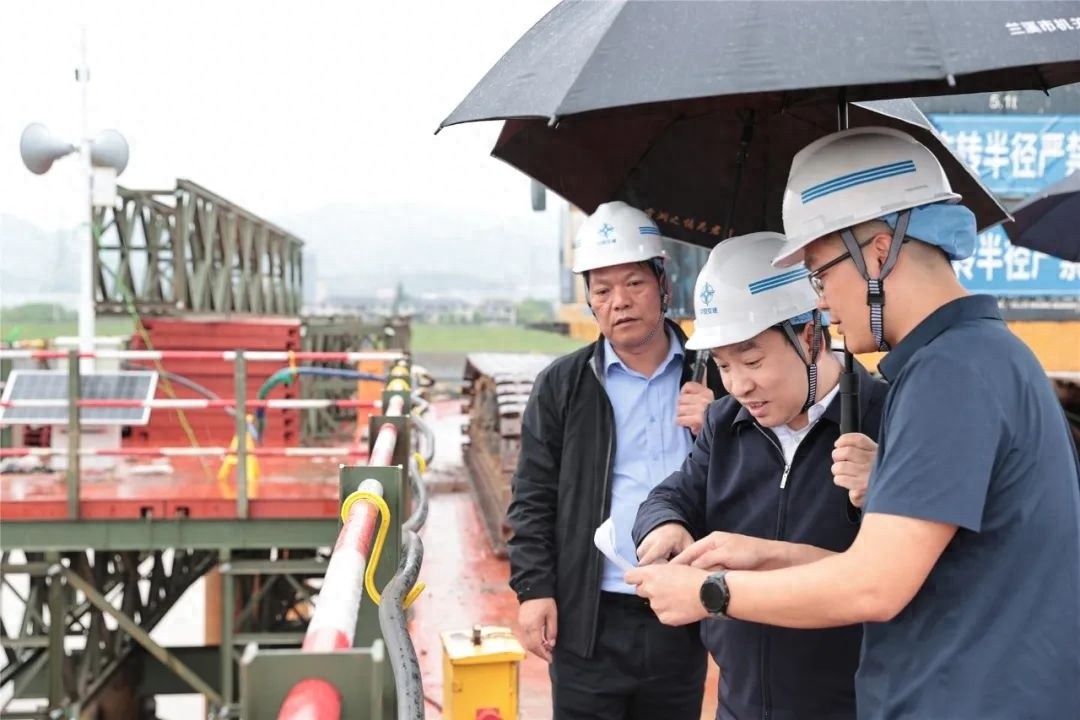 兰溪8大涉水工程如何安全度汛？市长朱俊华现场督导防汛工作