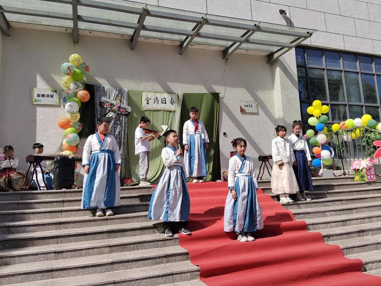 人间最美四月天！合肥一六八新桥学校这场诗意盛宴你参加了吗？  第4张