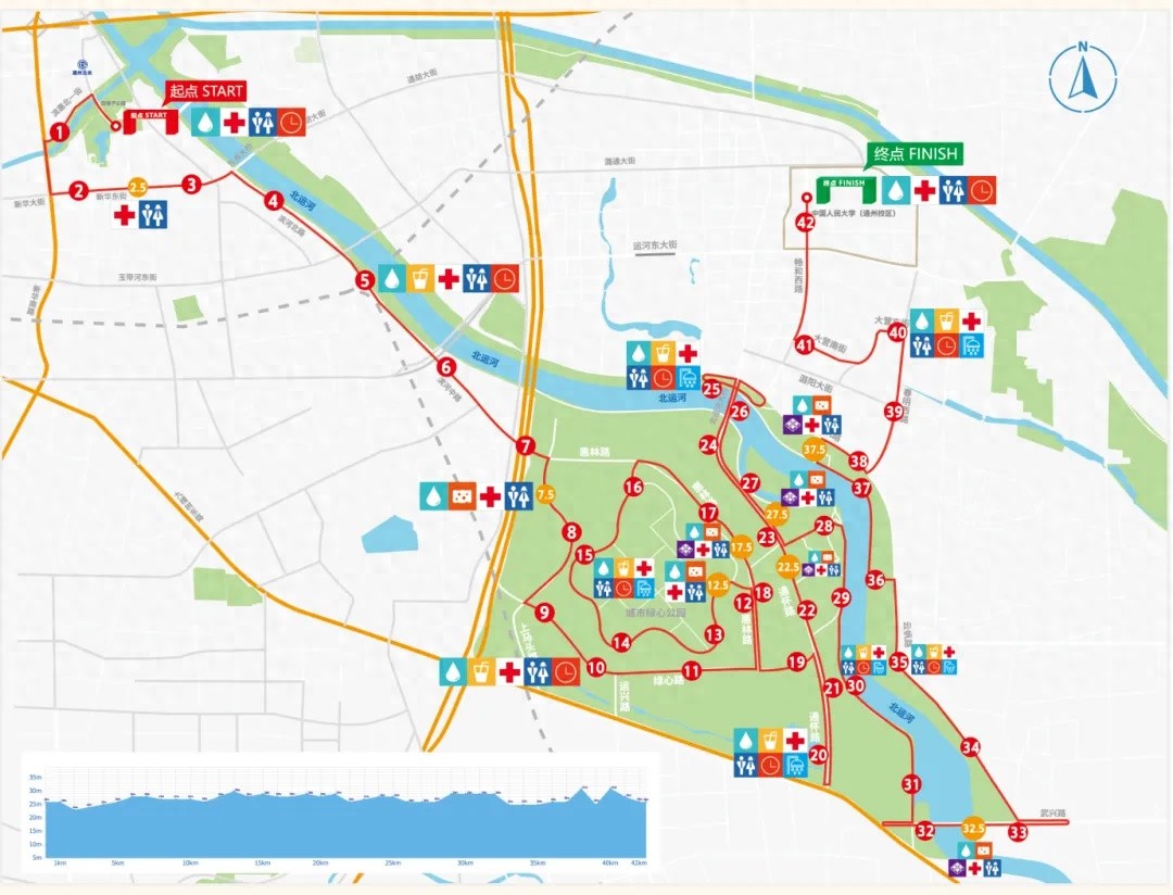 2025北京城市副中心马拉松即将开跑！这些路段将临时交通管制，你准备好了吗？