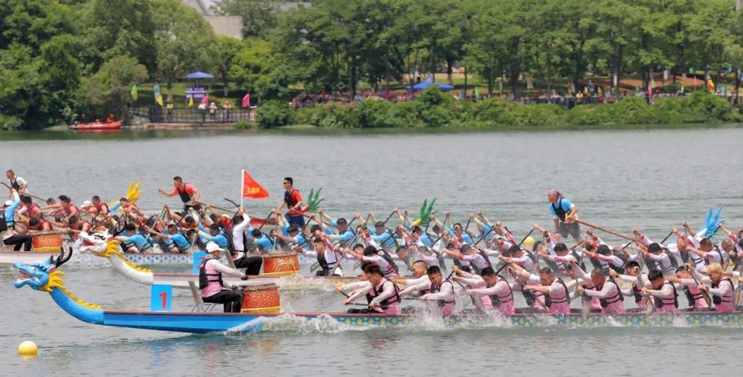 5月17日九江龙舟赛燃爆蔡家湖！劳模方阵的热血时刻你知道吗？