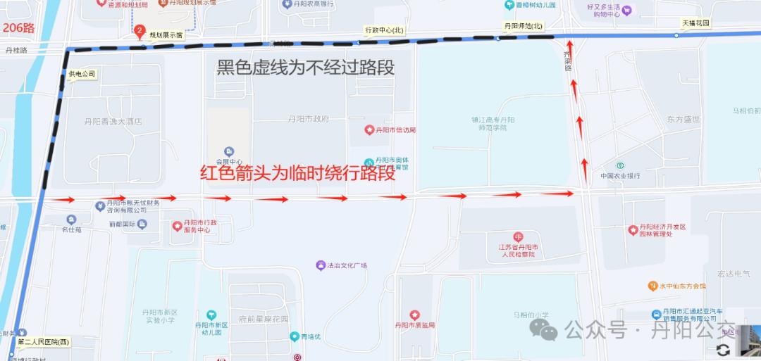 2025年5月丹桂路施工公交管制！5条绕行方案你都知道吗？  第3张