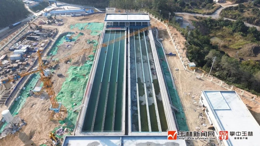 北流市蟠龙水厂建成，每天10万吨供水！你的生活用水问题解决了吗？  第1张