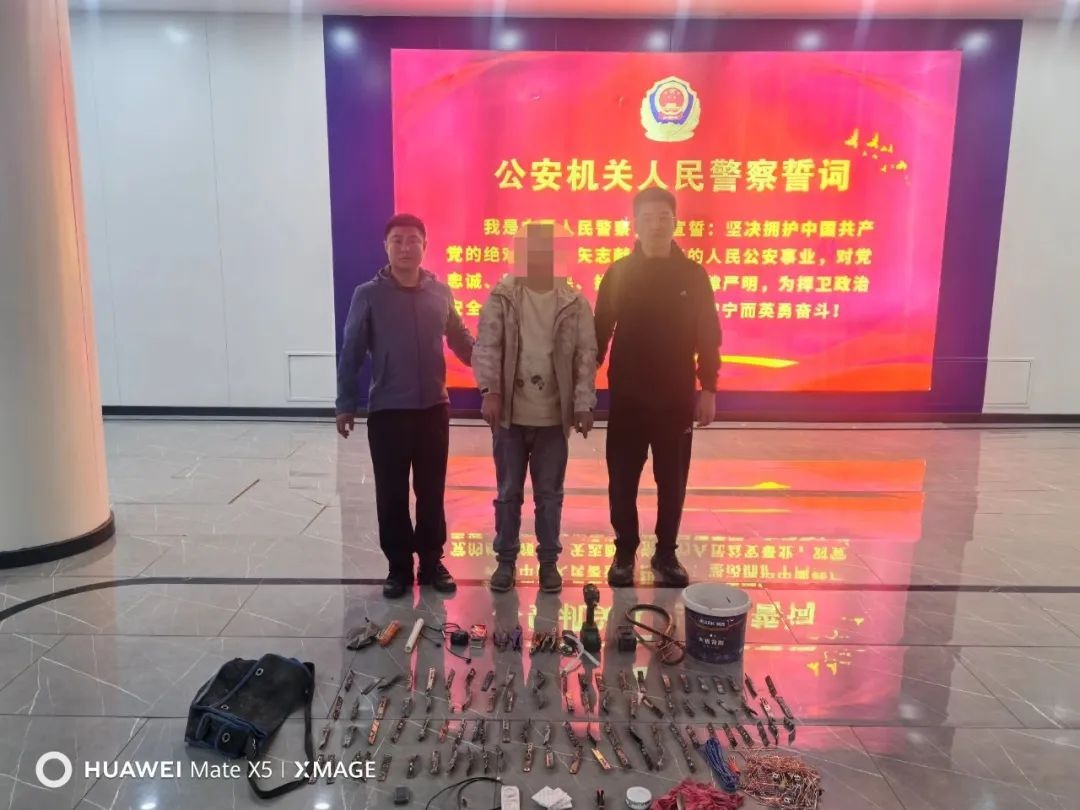 科右前旗公安局科尔沁派出所破获系列盗窃案？智慧警务立大功  第3张