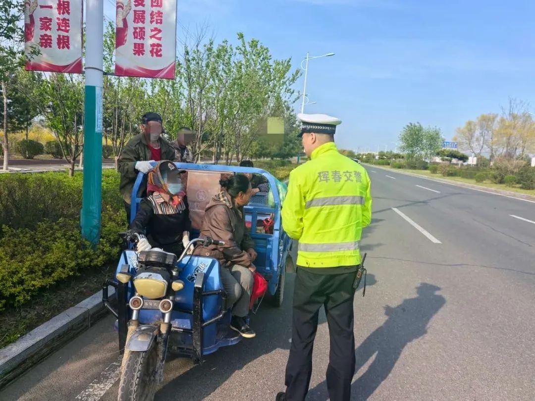 夏季二三轮摩托乱象频发！珲春公安交巡警如何整治？  第3张