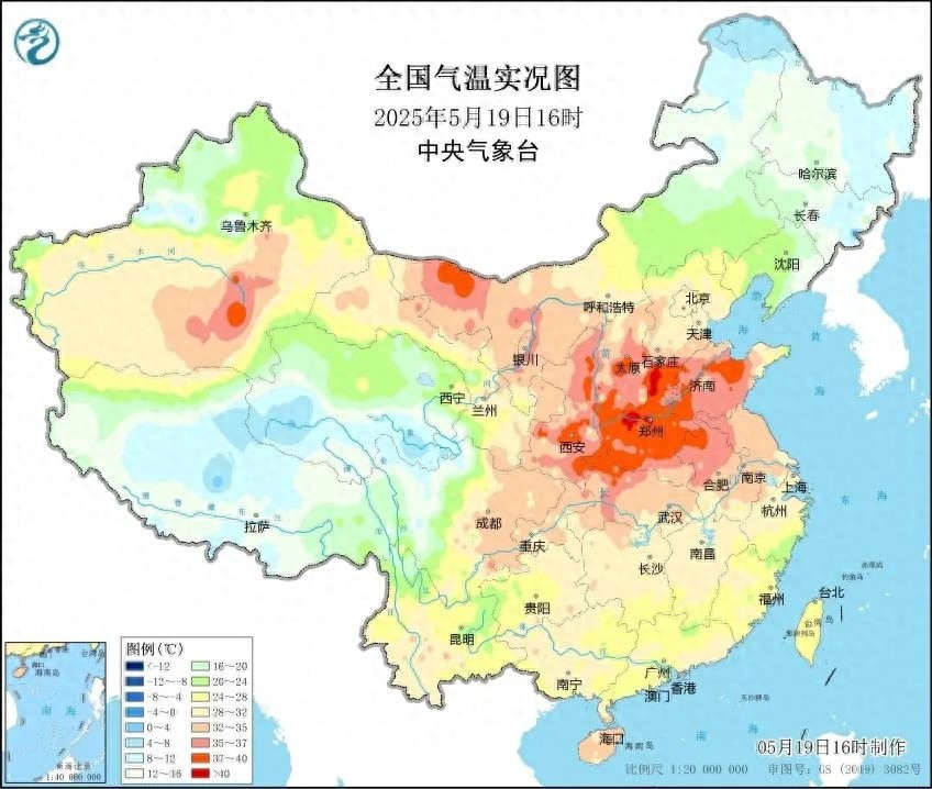 本周天气暴热+暴雨！北方首轮大范围高温来袭，河南河北超41℃？