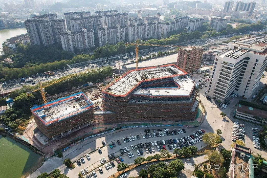 虎门医院扩建工程2026年建成！6层墙柱、7层梁板施工进展如何？  第2张