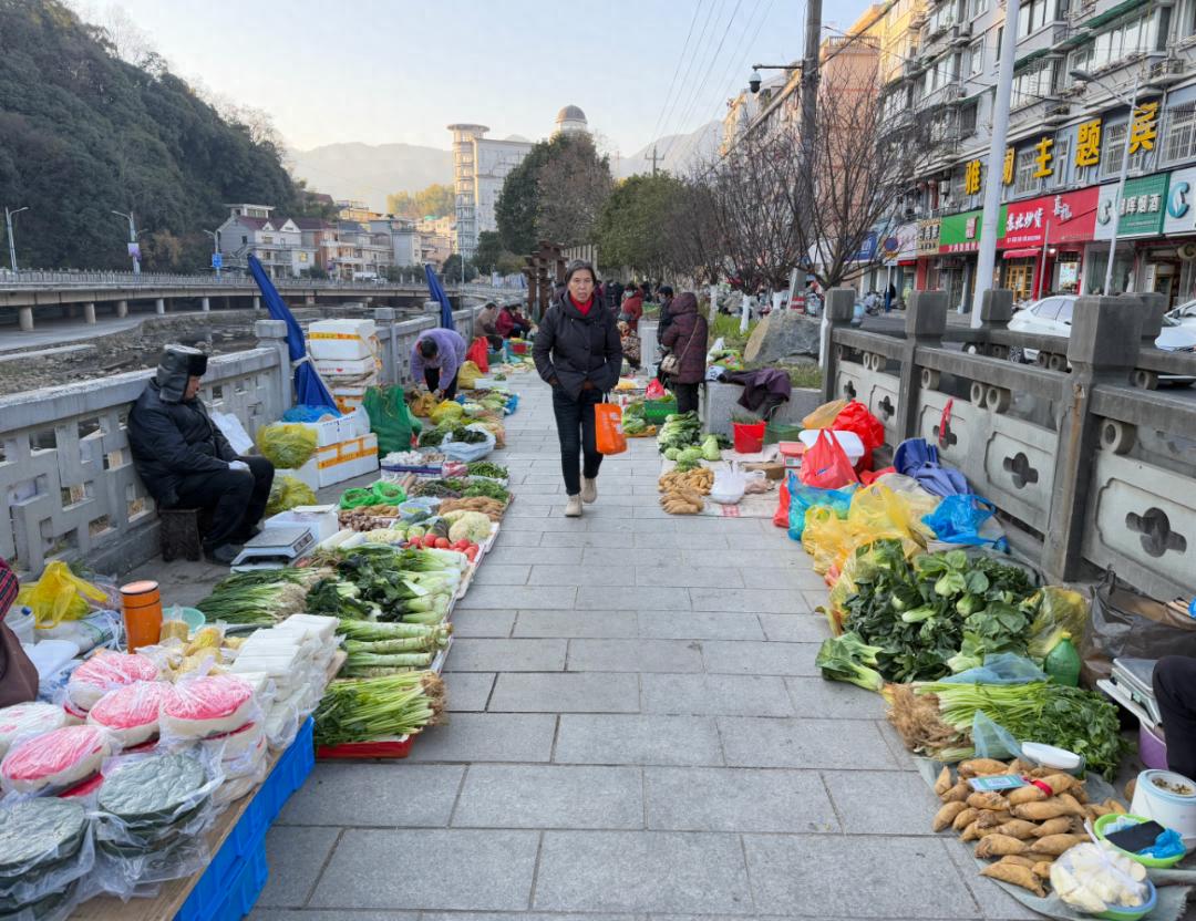 遂昌县临时疏导点：瓜果蔬菜摊如何成为城市管理的新亮点？