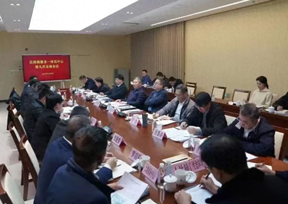 招商服务一体化中心如何为全年经济发展打牢基础？区委书记李晨昊这样说