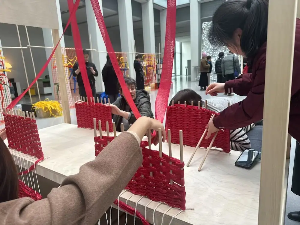 你想成为编织艺术的一部分吗？一起来西岸美术馆创造奇迹  第5张