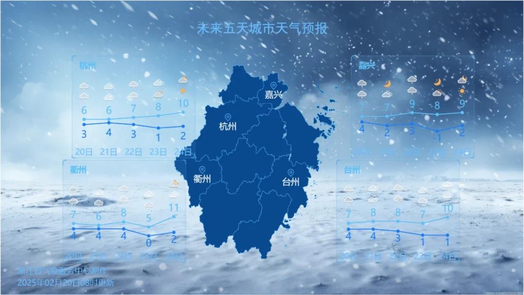 浙江雨雪升级！杭州山区暴雪来袭，你准备好了吗？  第2张