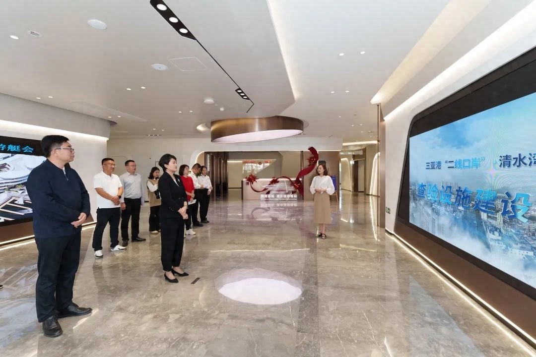 三亚港二线口岸清水湾港区查验设施建设为何如此重要？罗桦县长深入调研揭秘  第1张