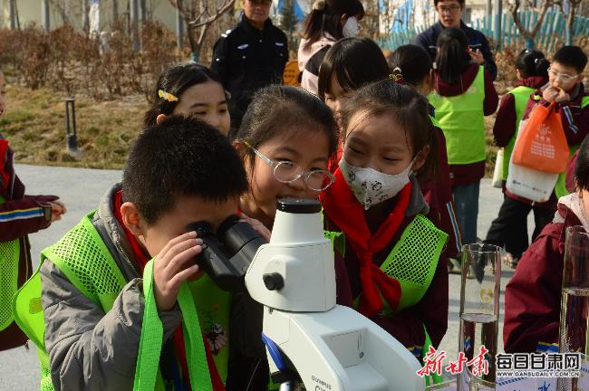 污水变清水！你知道这背后有多少神奇步骤吗？兰州市静宁路小学小记者带你揭秘  第2张