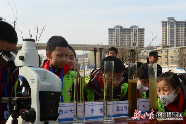 污水变清水！你知道这背后有多少神奇步骤吗？兰州市静宁路小学小记者带你揭秘  第3张
