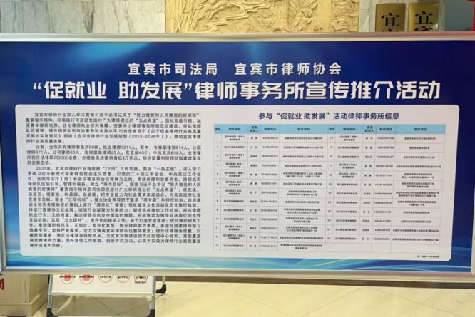 宜宾市司法局如何通过法律职业资格证书发放助力法治人才就业？  第2张
