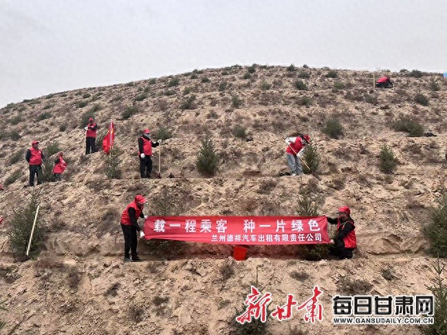 出租车司机变身环保卫士？2025甘肃植树公益行震撼启动