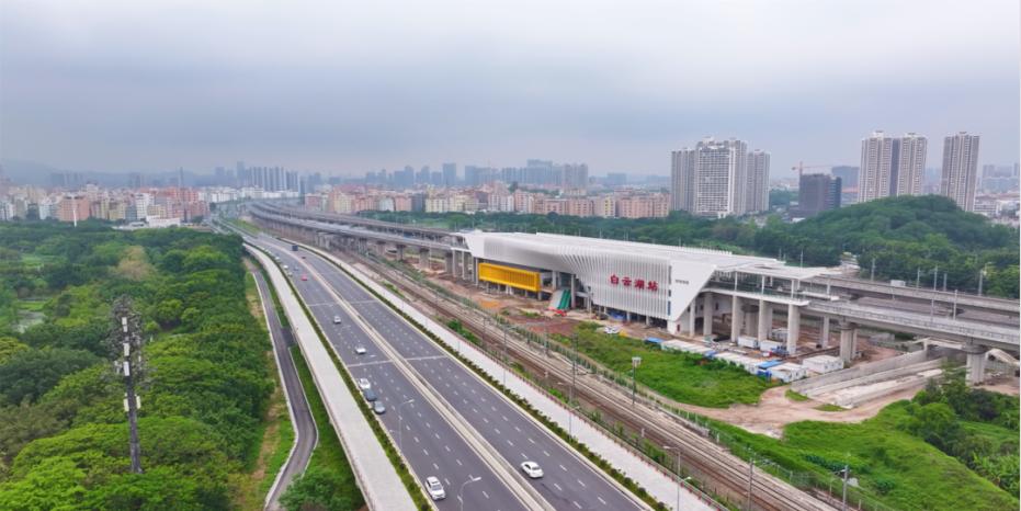 欧耶！广清城际铁路南延线又有新动态？白云湖站及配套设施建设加速  第3张