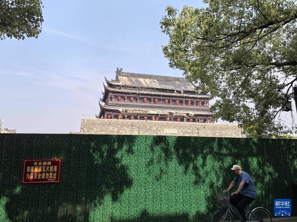 凤阳明中都鼓楼瓦片脱落！当地文旅局紧急通报，后续如何？  第2张