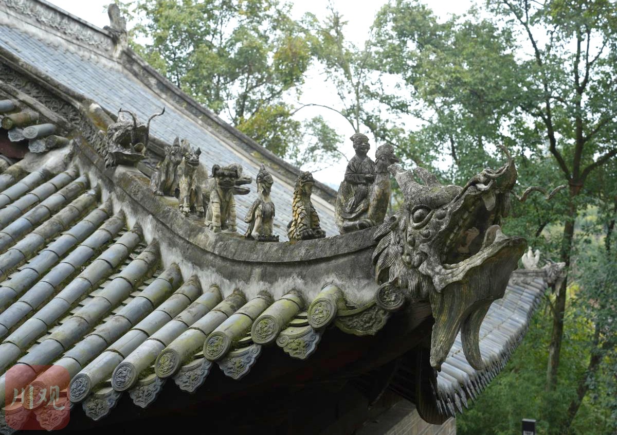 国保旁藏省保宝藏梓潼宫？纯木榫卯无铁钉，价值惊人  第2张