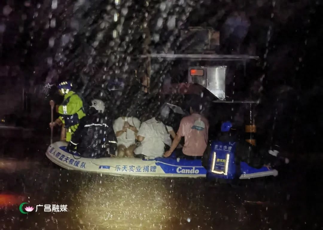 5月18日广昌暴雨！蓝天救援队如何撑起守护生命的蓝天？