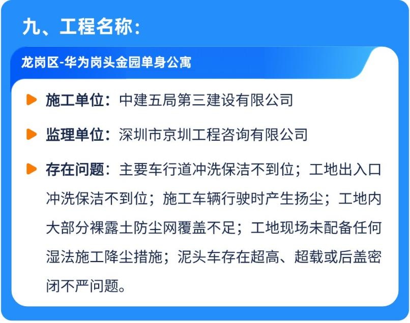 深圳10个工地扬尘防治不达标！你的居住环境安全吗？  第9张