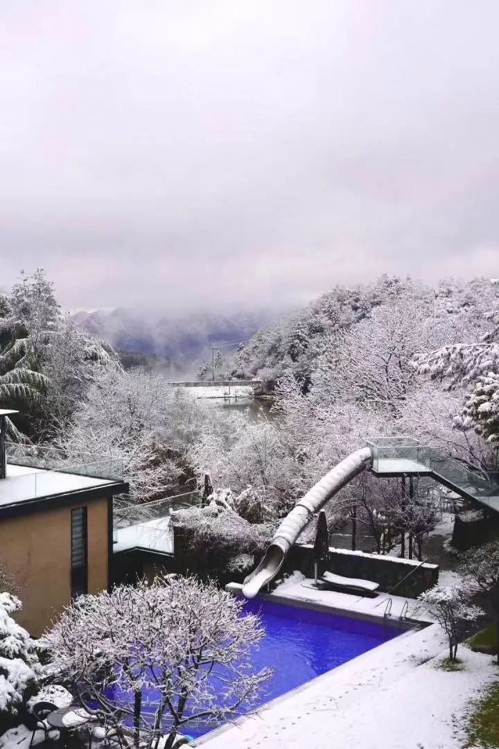 大杭州山区一夜之间积雪达20厘米！你见过如此壮观的雪景吗？