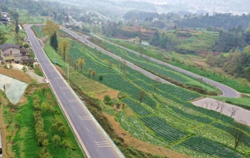 大磏镇至三桥镇公路改造后，为何成为道真的网红打卡地？