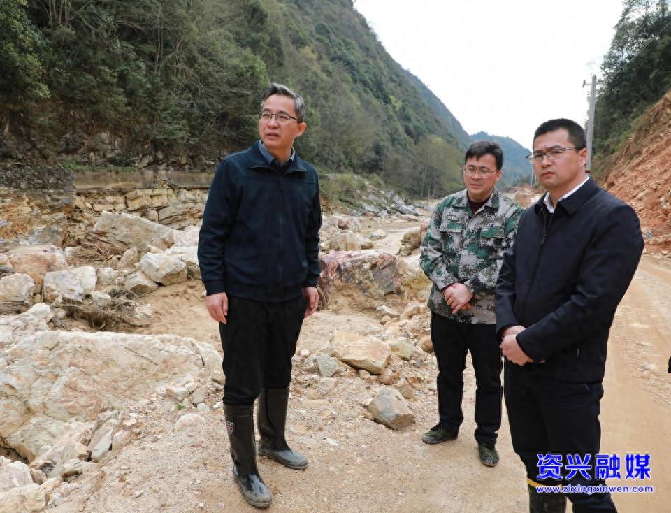 市委书记杨理诚深入白廊镇调研，灾后恢复重建如何确保安全度汛？