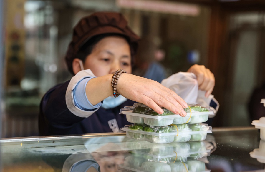 春日的味蕾盛宴！功德林青团新口味，你尝过了吗？  第2张