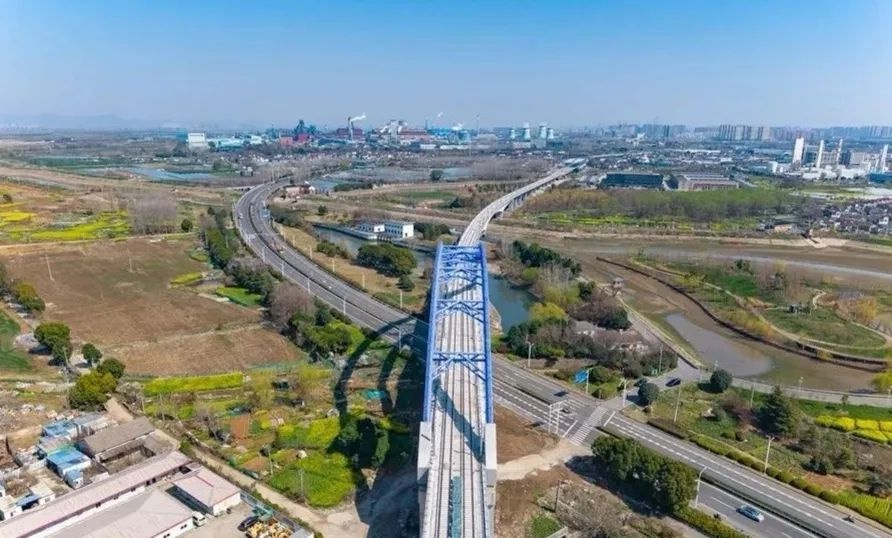宁马城际铁路通车在即！南京段高架段实现双线短轨通，你期待吗？  第5张