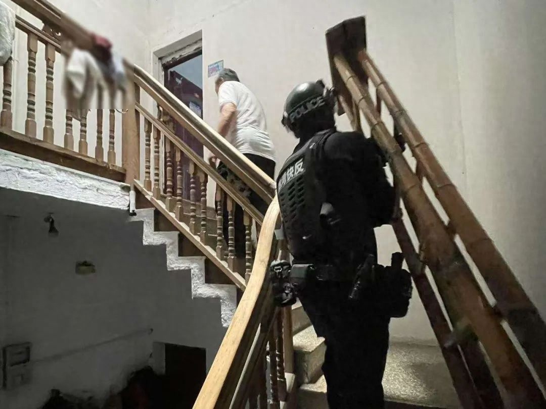 蜜蜂在家筑巢不敢上楼？沙城派出所快反队员化身清蜂侠火速救援  第1张