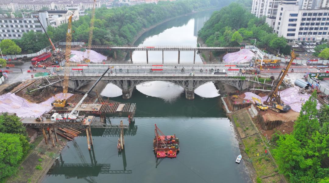 五里墩大桥重建首桩浇筑完成！新桥主体施工正式启动，这些技术亮点你知道吗？  第5张