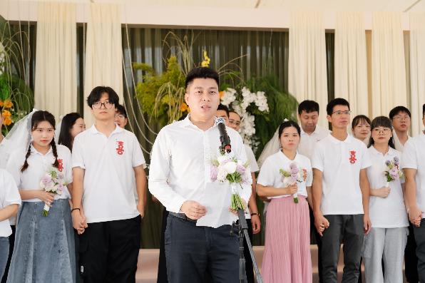 5·20 集体婚礼在台山桂水村举行？17 对新人引领移风易俗新风尚  第2张