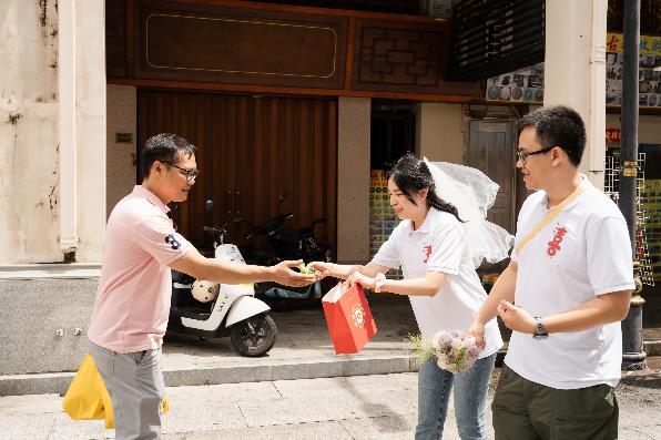 5·20 集体婚礼在台山桂水村举行？17 对新人引领移风易俗新风尚  第11张