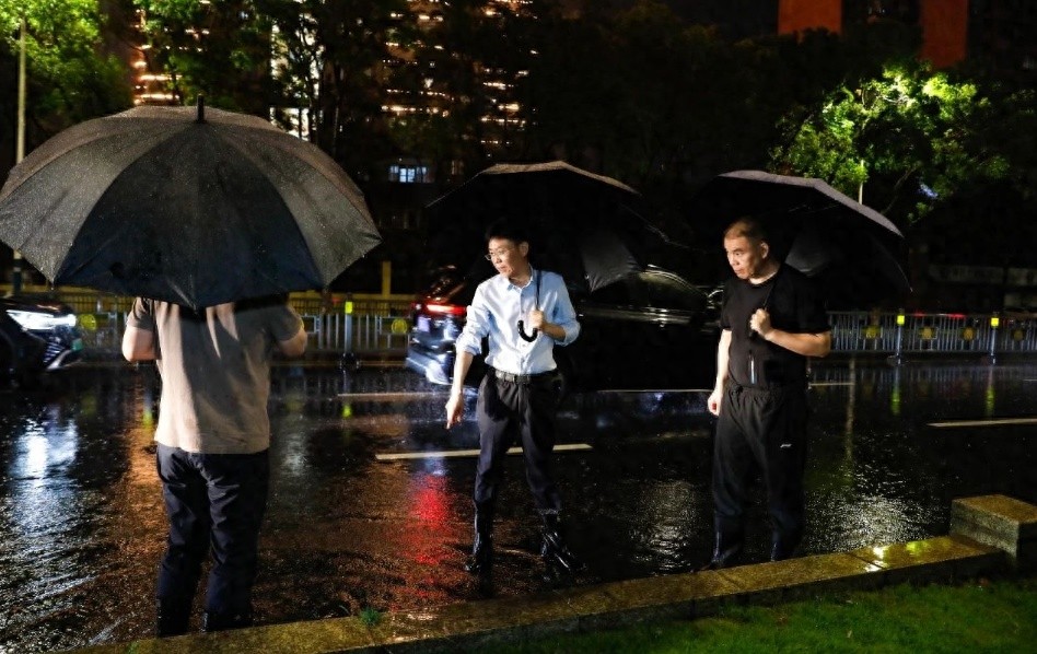 5月20日晚区委书记冒雨督导排水防涝，这关乎啥？你知道吗